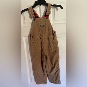 OshKosh Overalls. Light Brown